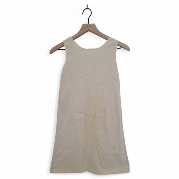 Flapper Dress Child Vintage Costume Gold and White Lace Fringe Youth Medium - Picture 7 of 11